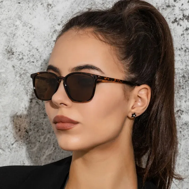 Fashion Vintage Square Sunglas - Designer Sunglasses ulasan dan harga
