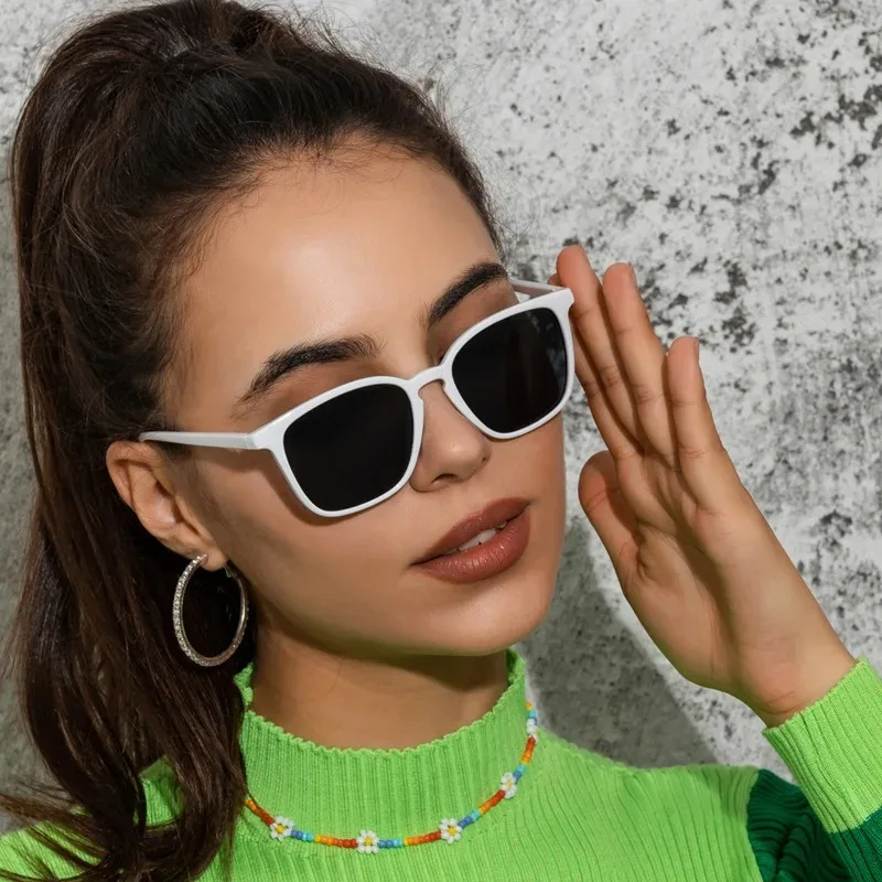 Fashion Vintage Square Sunglas - Designer Sunglasses ulasan dan harga