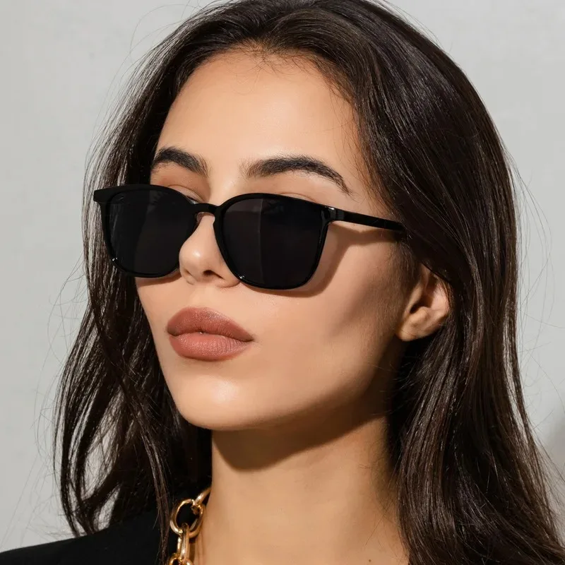 Fashion Vintage Square Sunglas - Designer Sunglasses ulasan dan harga