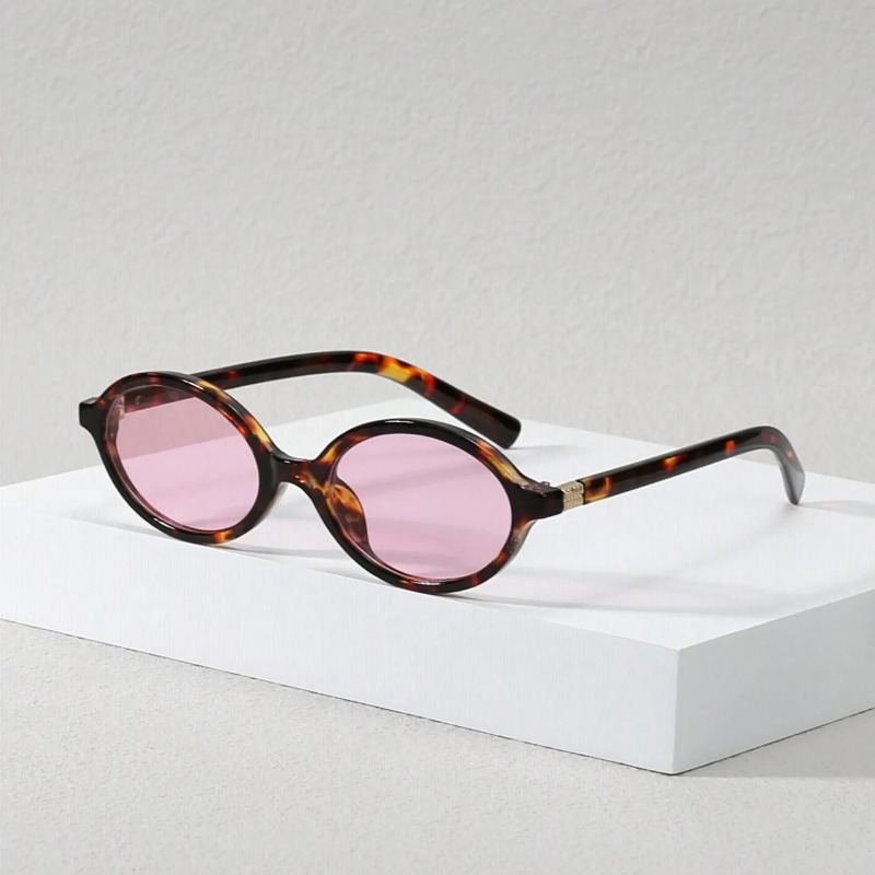 Vintage Oval Sunglasses Women  - Sunglasses Uv400 ulasan dan harga