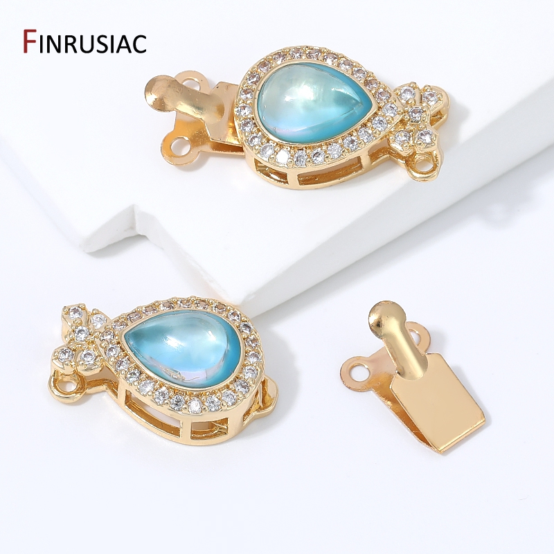 18K Gold Plated Brass Pear Opa - Gold Plated Jewelry ulasan dan harga