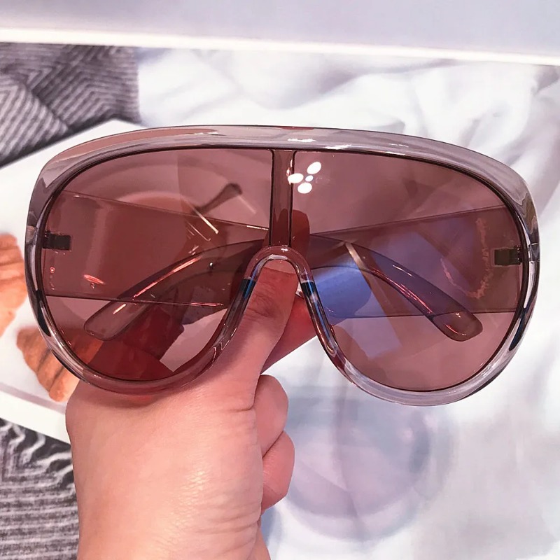 One Piece Oversize Shield Sung - Sunglasses Uv400 ulasan dan harga