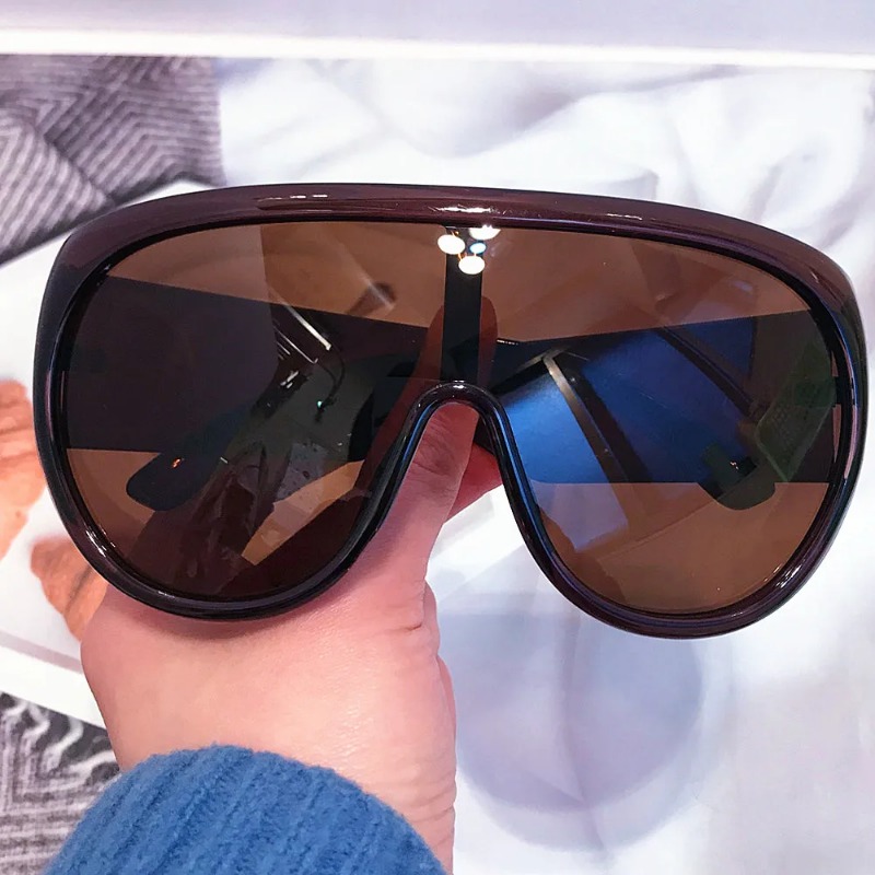One Piece Oversize Shield Sung - Sunglasses Uv400 ulasan dan harga