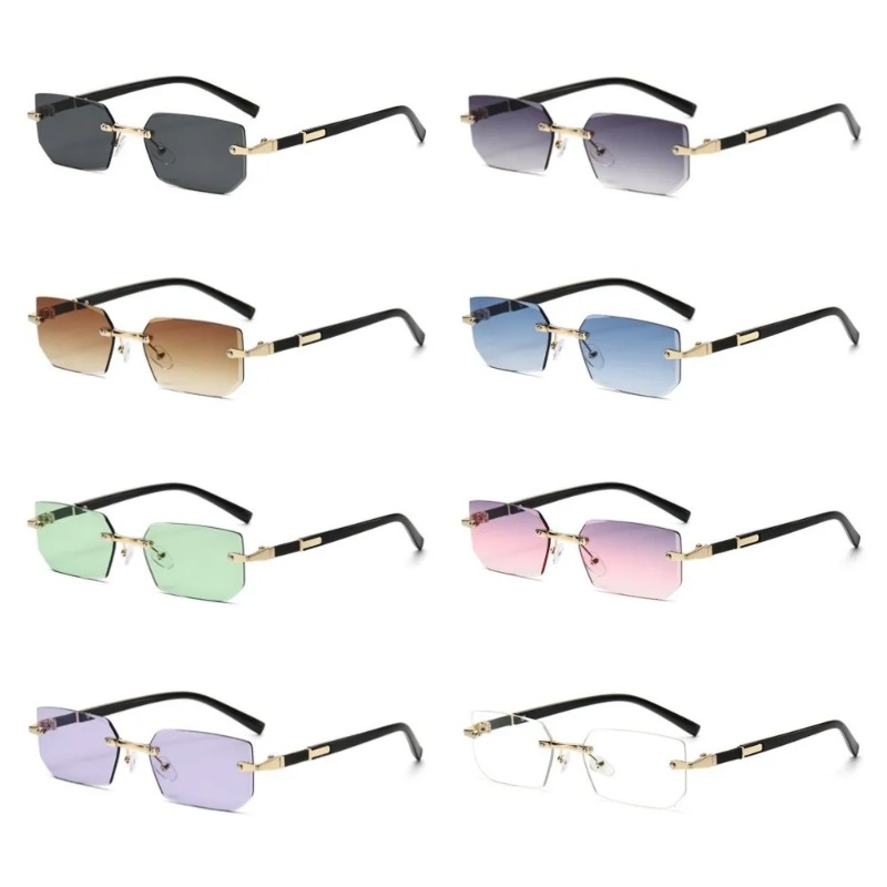 Trendy Rimless Sunglasses for  - Designer Sunglasses ulasan dan harga